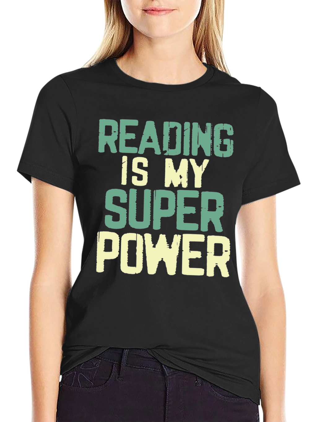 Reading is My Superpower Graphic Tee