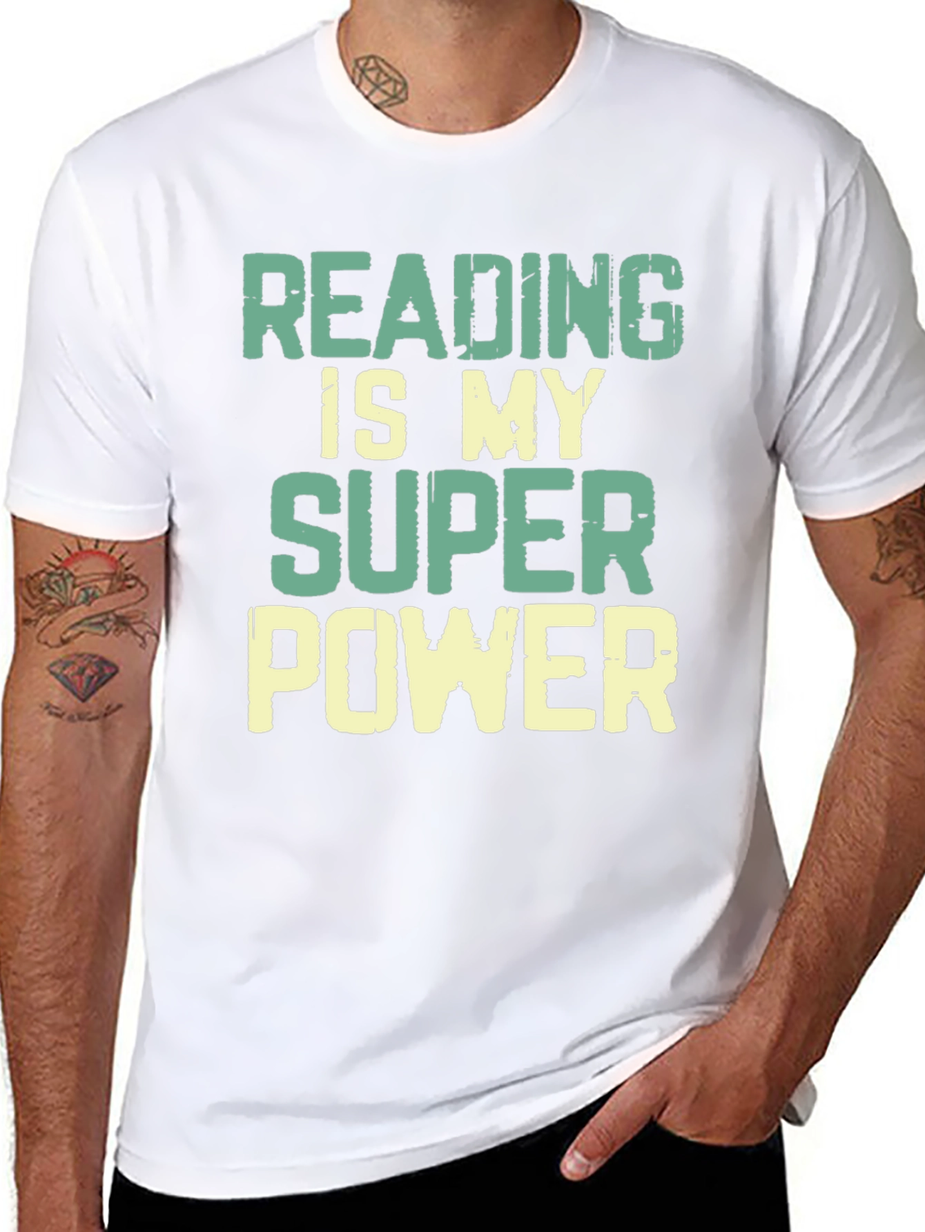 Reading is My Superpower Graphic Tee
