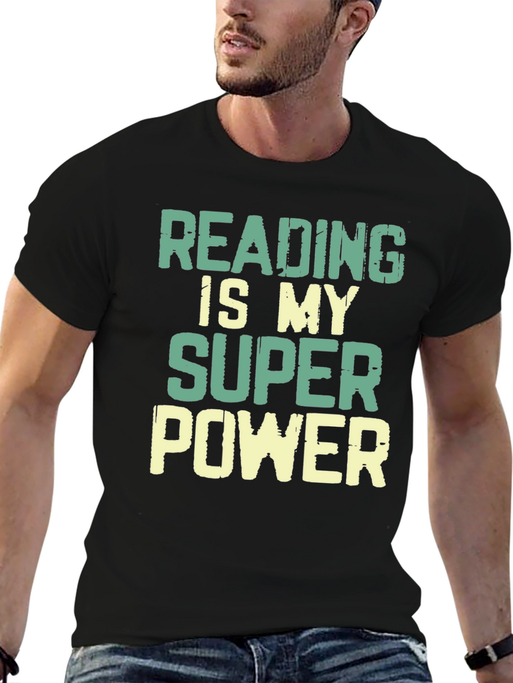 Reading is My Superpower Graphic Tee