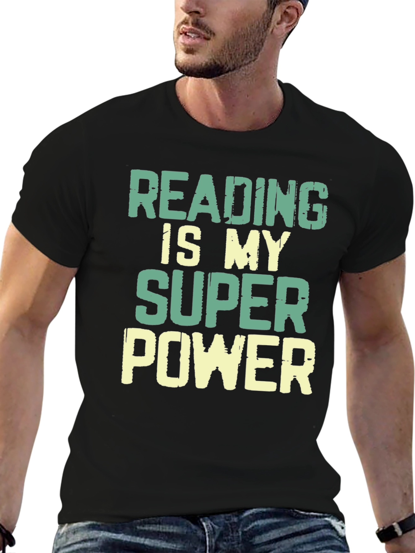 Reading is My Superpower Graphic Tee