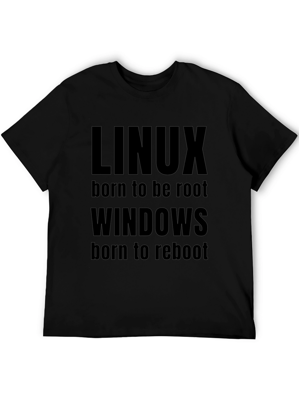 Linux vs Windows T-Shirt - Funny Programmer Tee