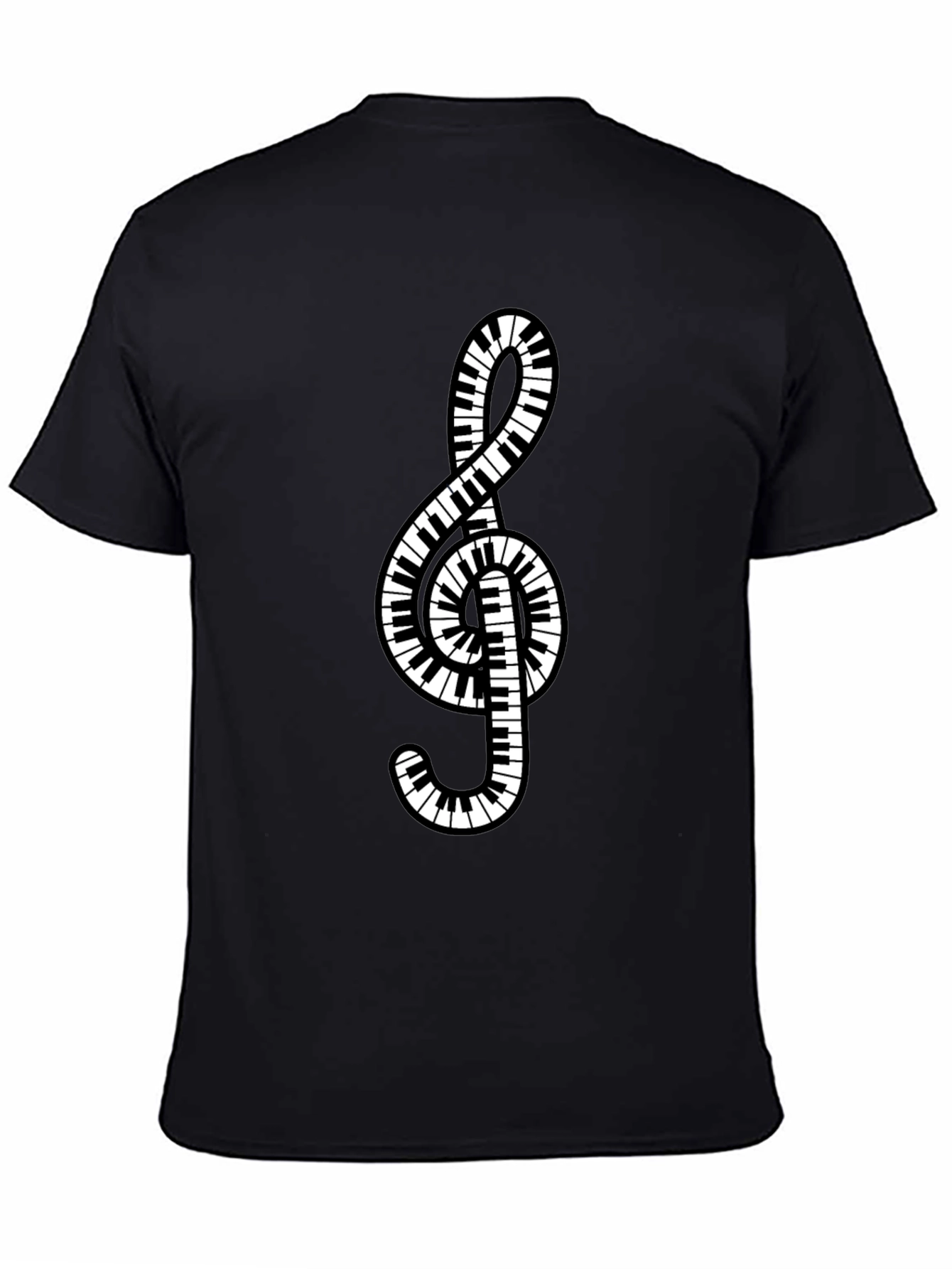 Piano Keys Treble Clef Music T-Shirt