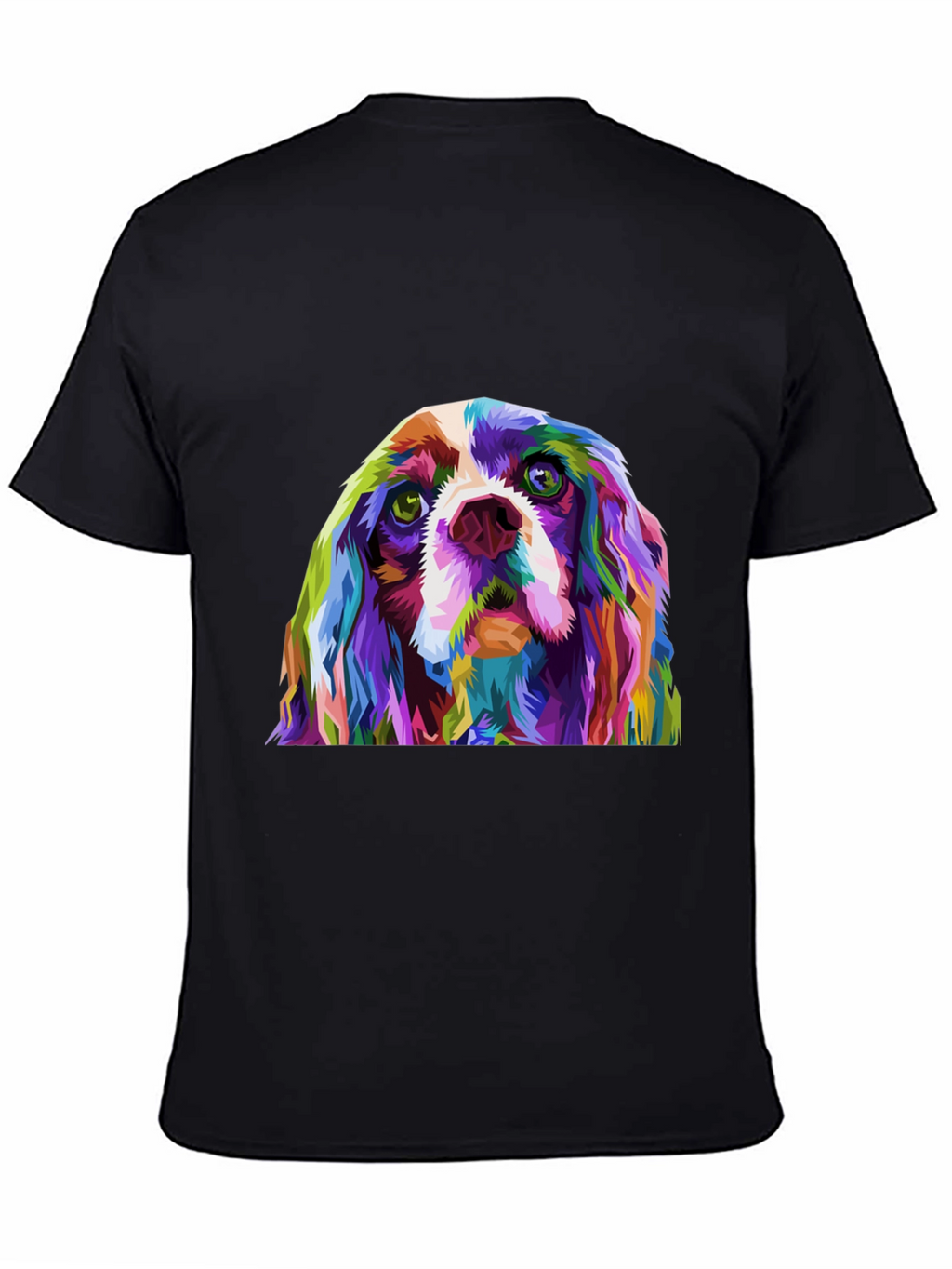 Colorful Dog Graphic Tee