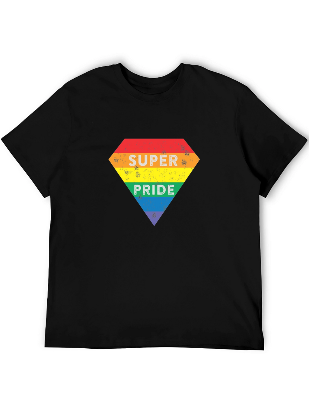 Super Pride Rainbow Graphic Tee