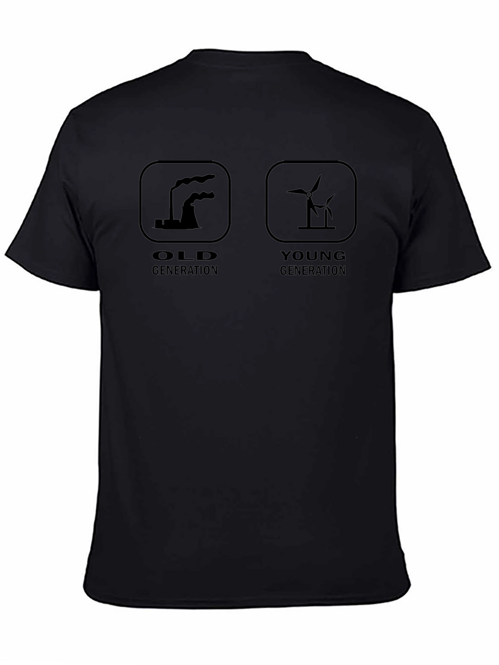Old vs Young Generation Graphic Tee