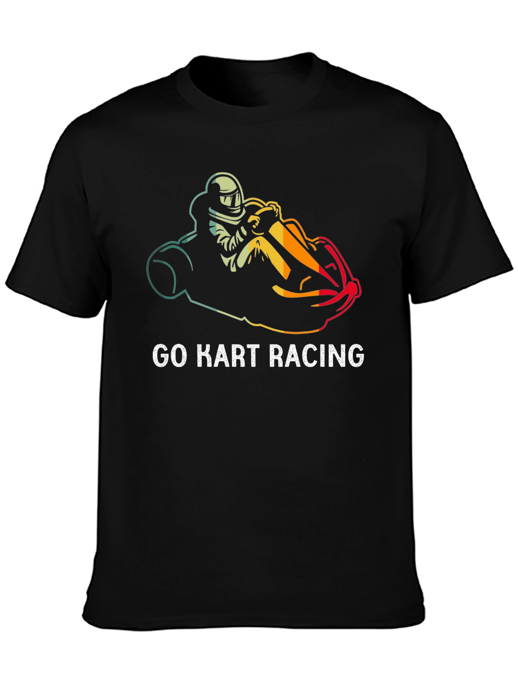 Go Kart Racing Graphic Tee - Stylish Racer Shirt