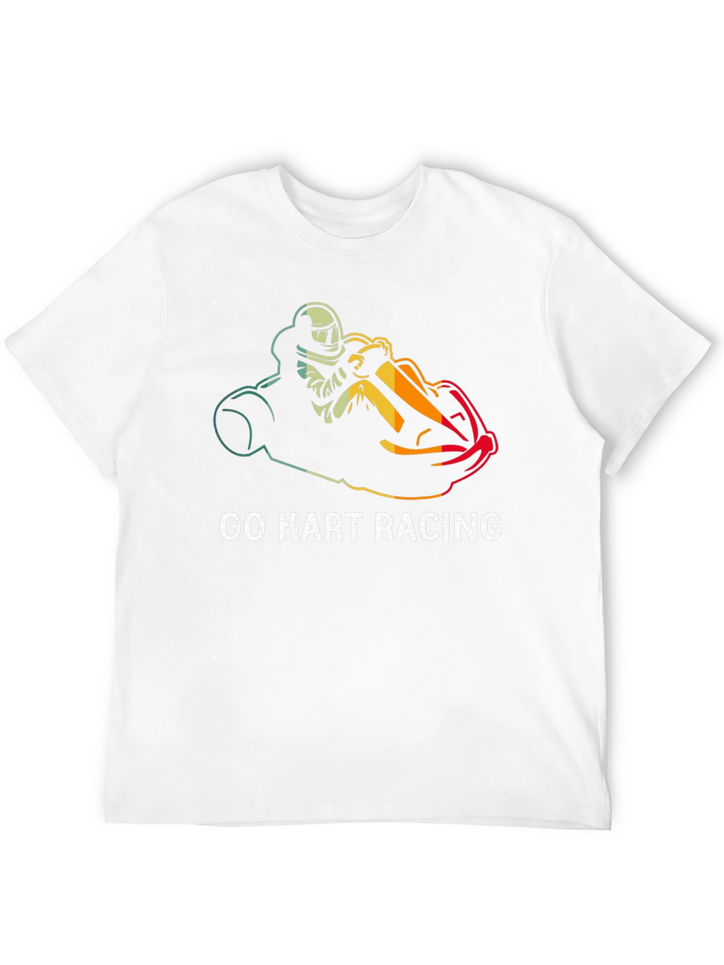 Go Kart Racing Graphic Tee - Stylish Racer Shirt