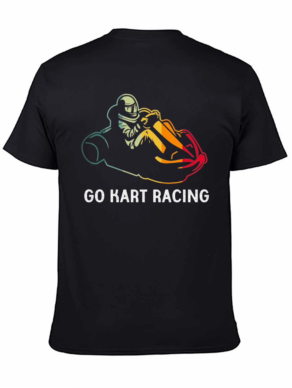 Go Kart Racing Graphic Tee - Stylish Racer Shirt