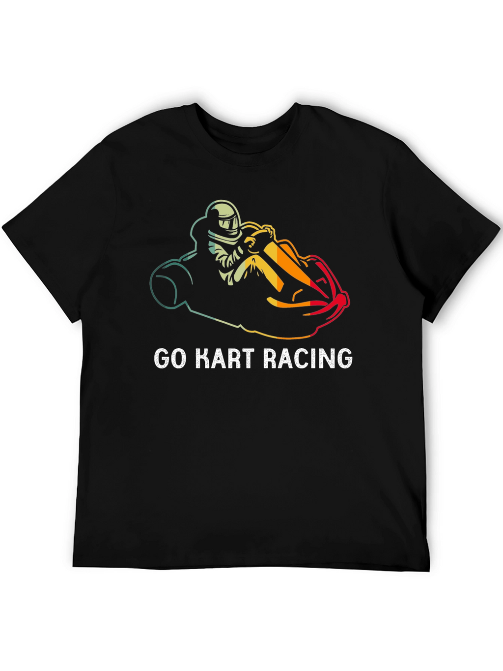 Go Kart Racing Graphic Tee - Stylish Racer Shirt