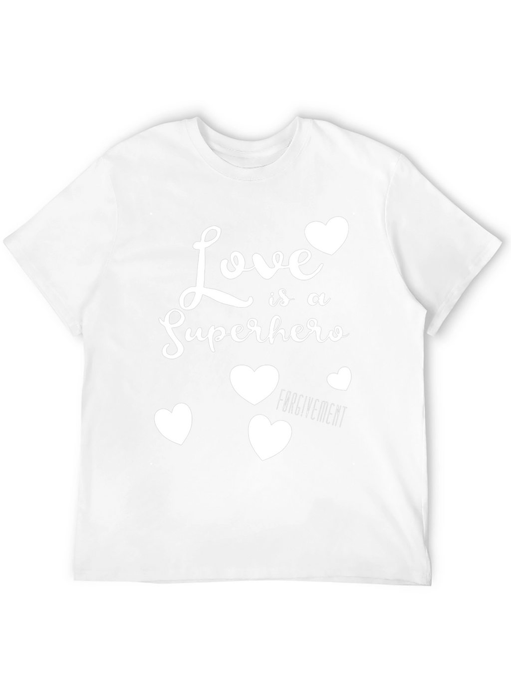 Love is a Superhero Graphic T-Shirt