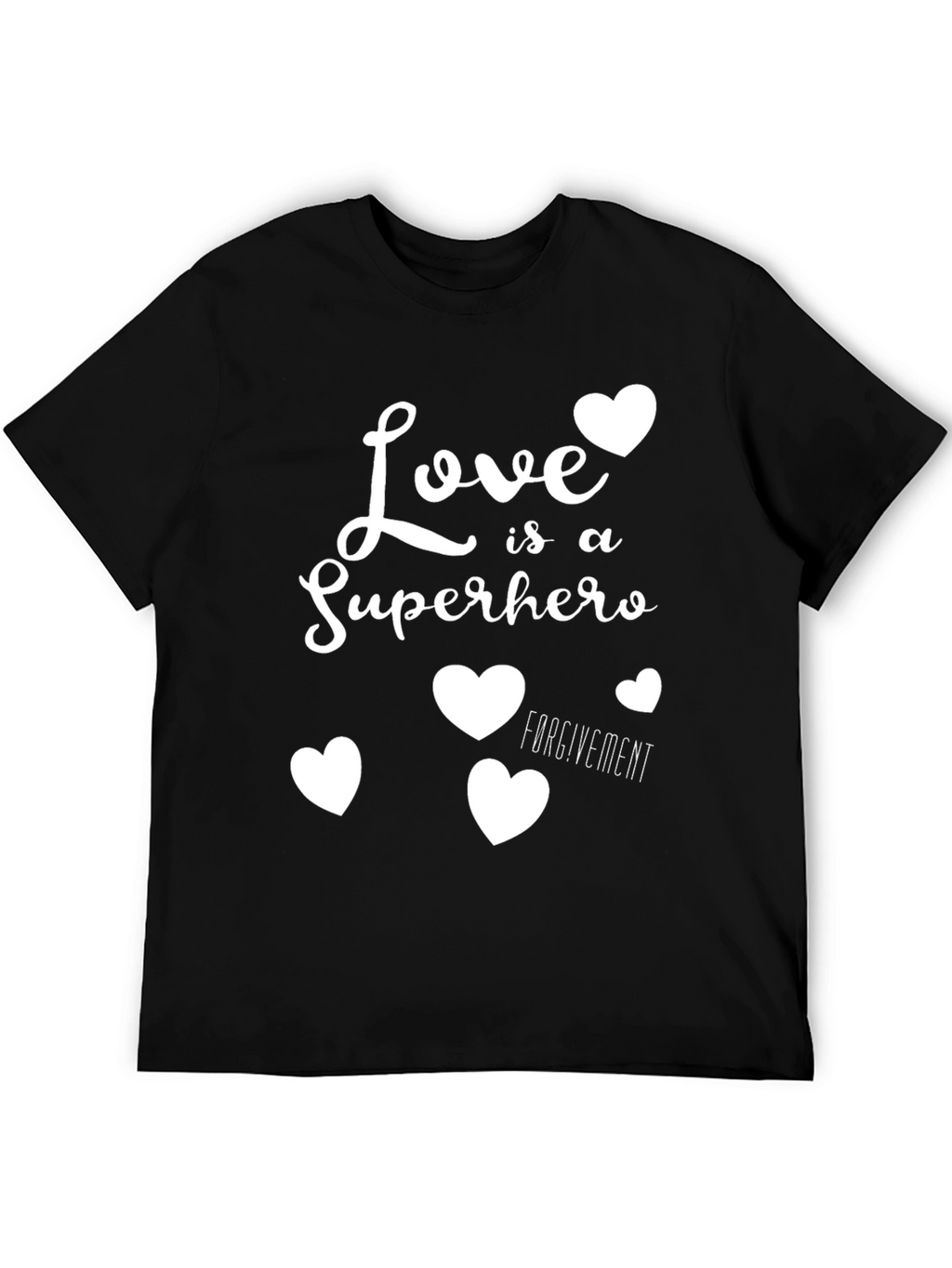 Love is a Superhero Graphic T-Shirt