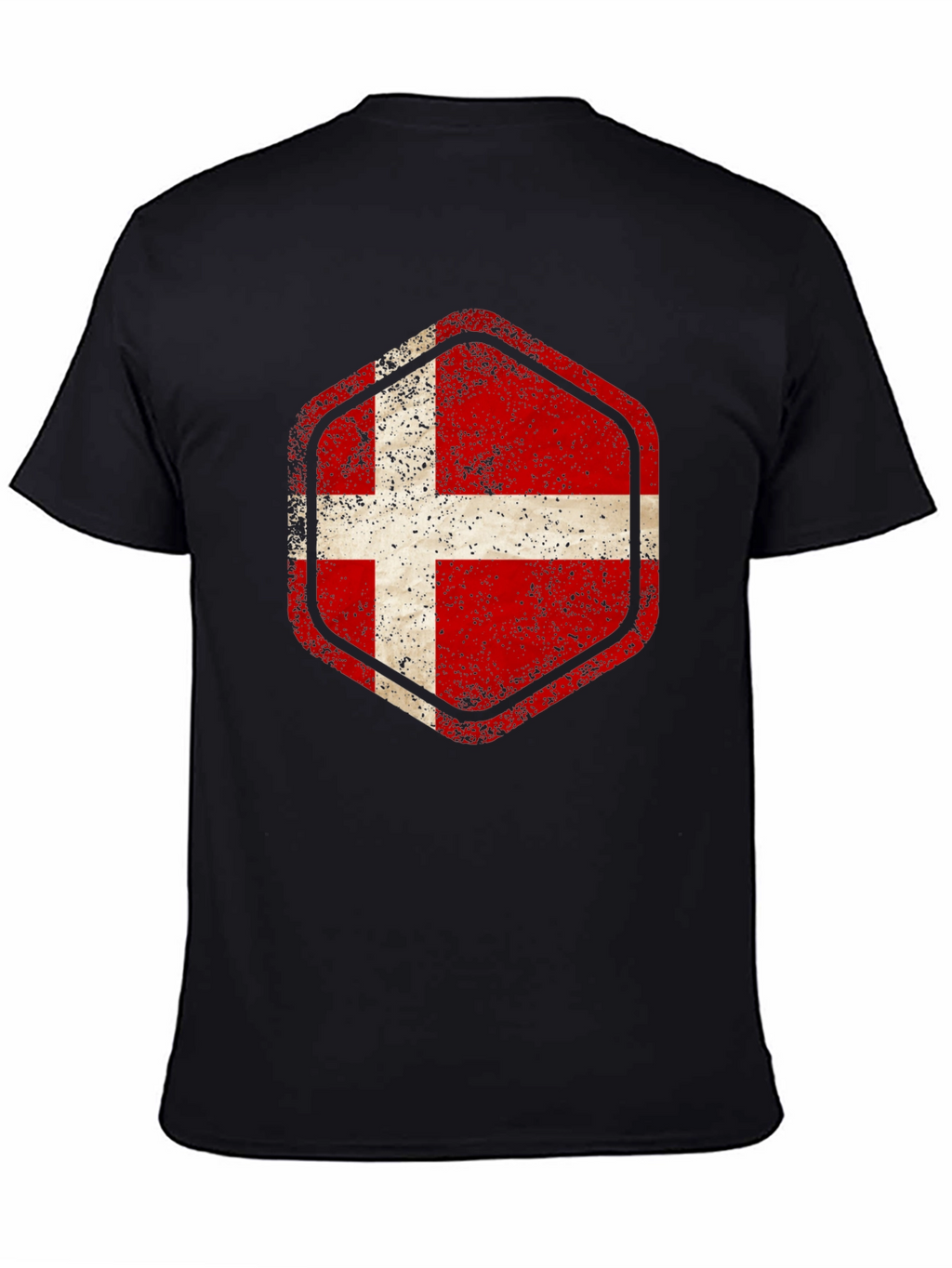 Denmark Flag Graphic T-Shirt