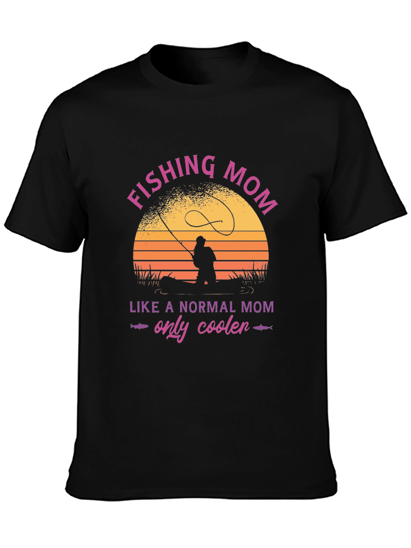 Fishing Mom T-Shirt - Cool Mothers Day Gift