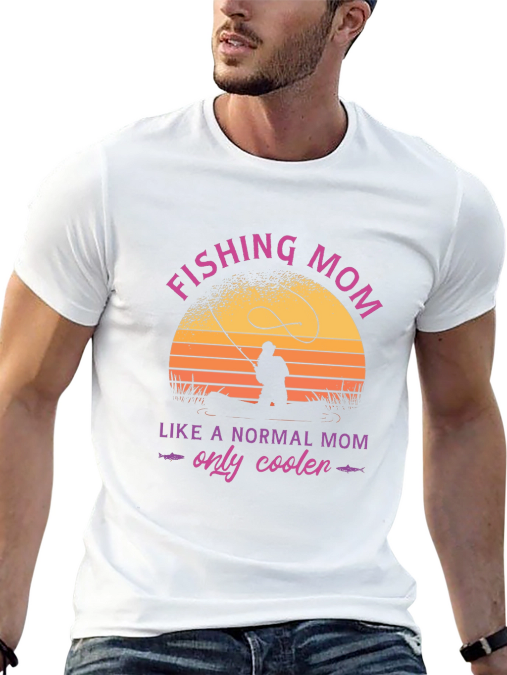 Fishing Mom T-Shirt - Cool Mothers Day Gift