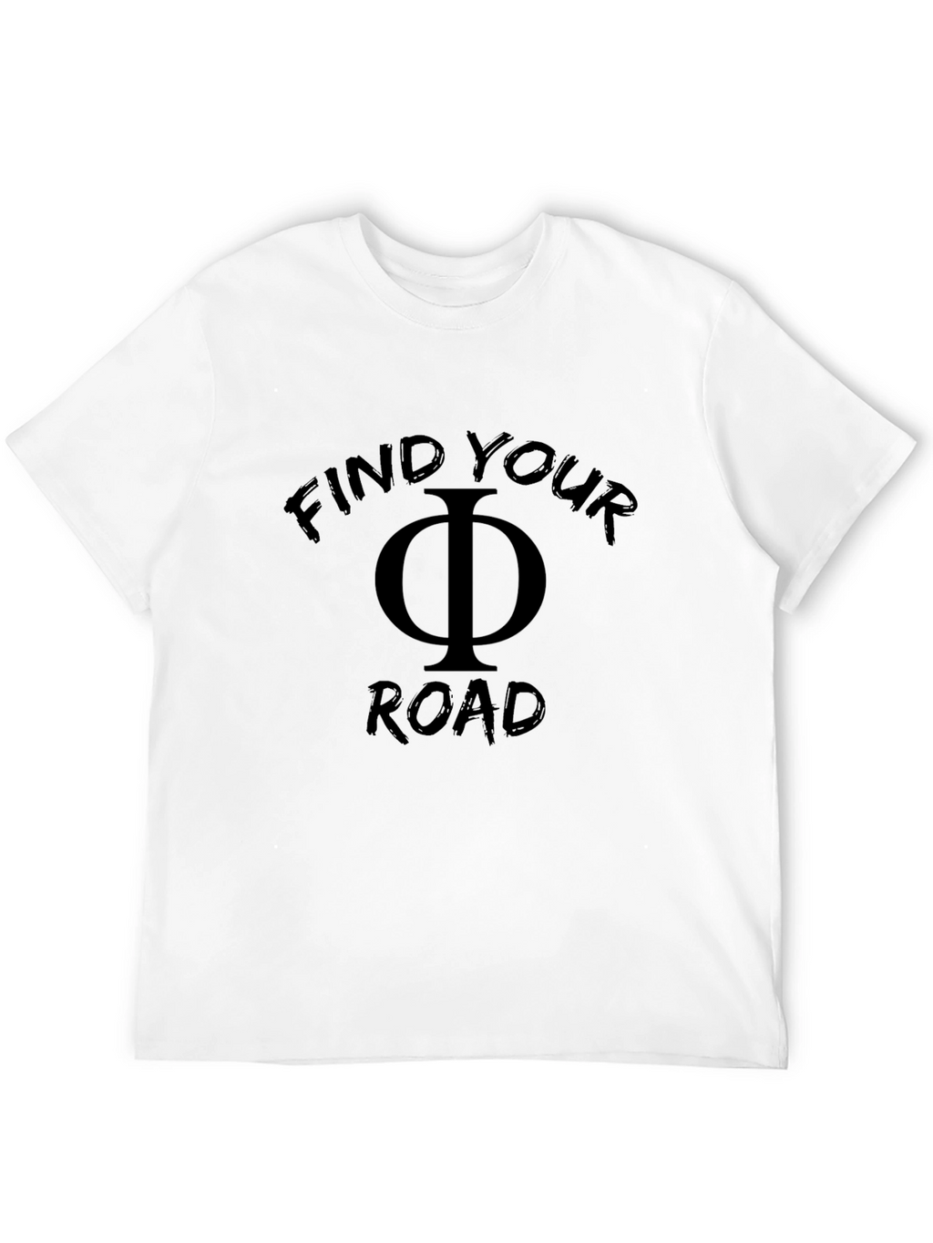 Find Your Road Black T-Shirt