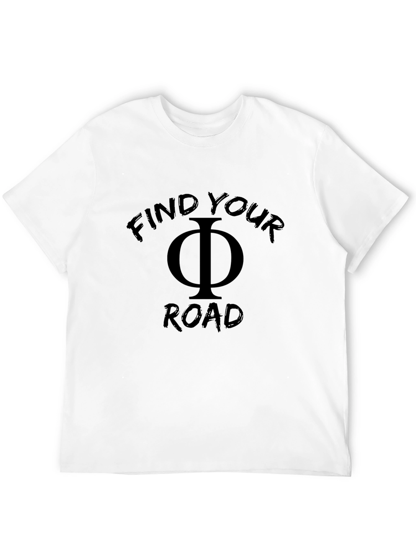 Find Your Road Black T-Shirt