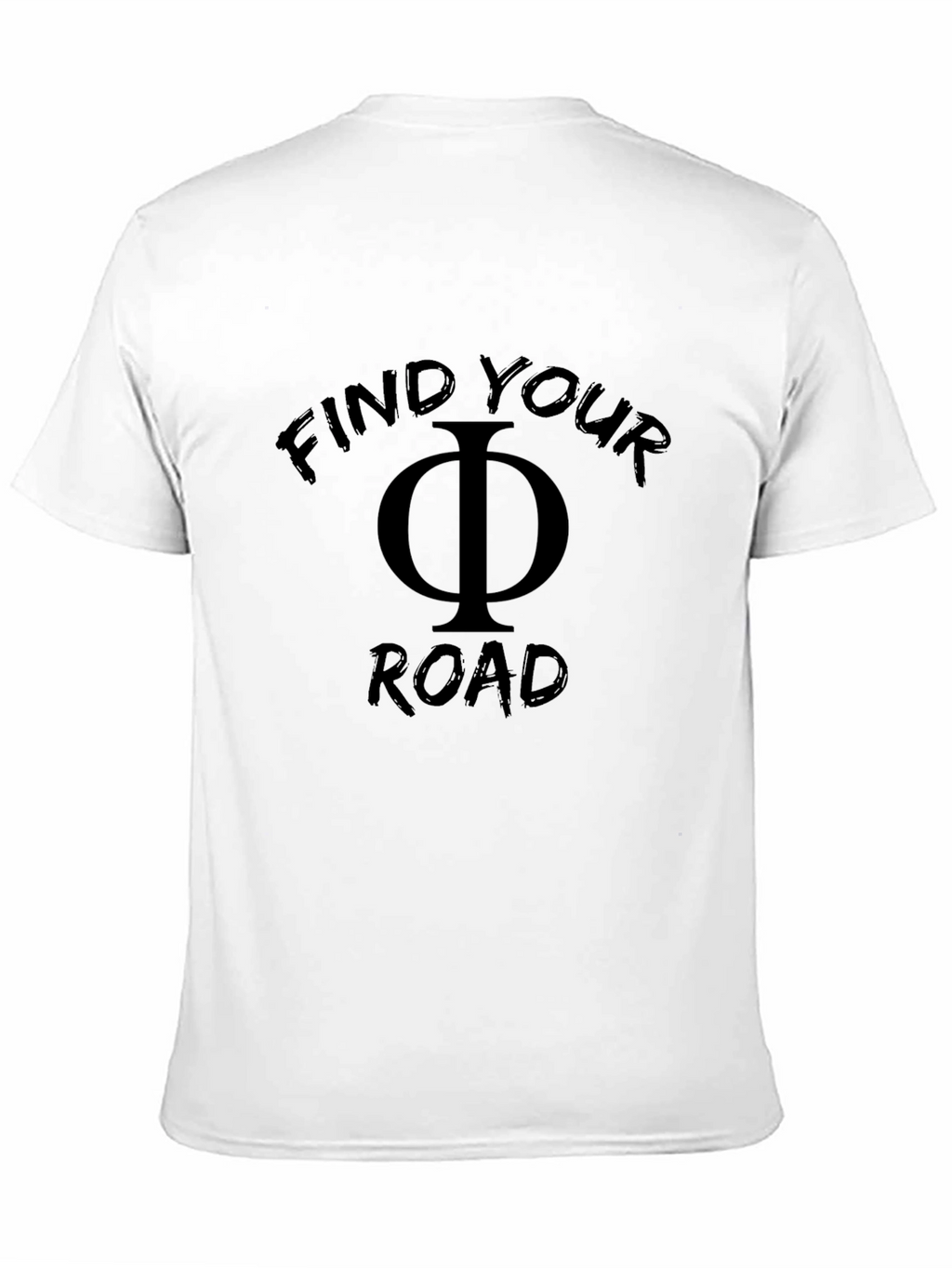 Find Your Road Black T-Shirt