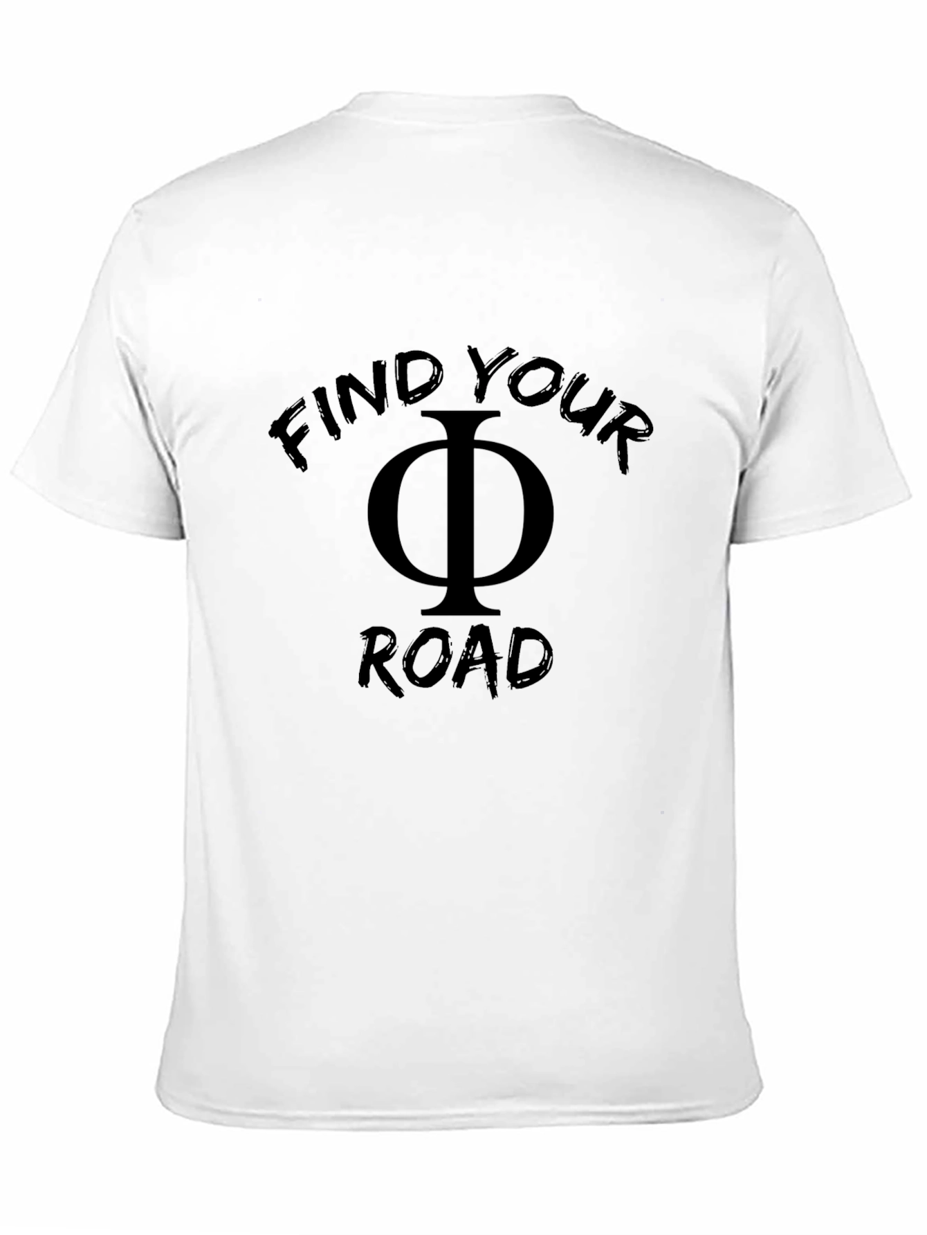 Find Your Road Black T-Shirt