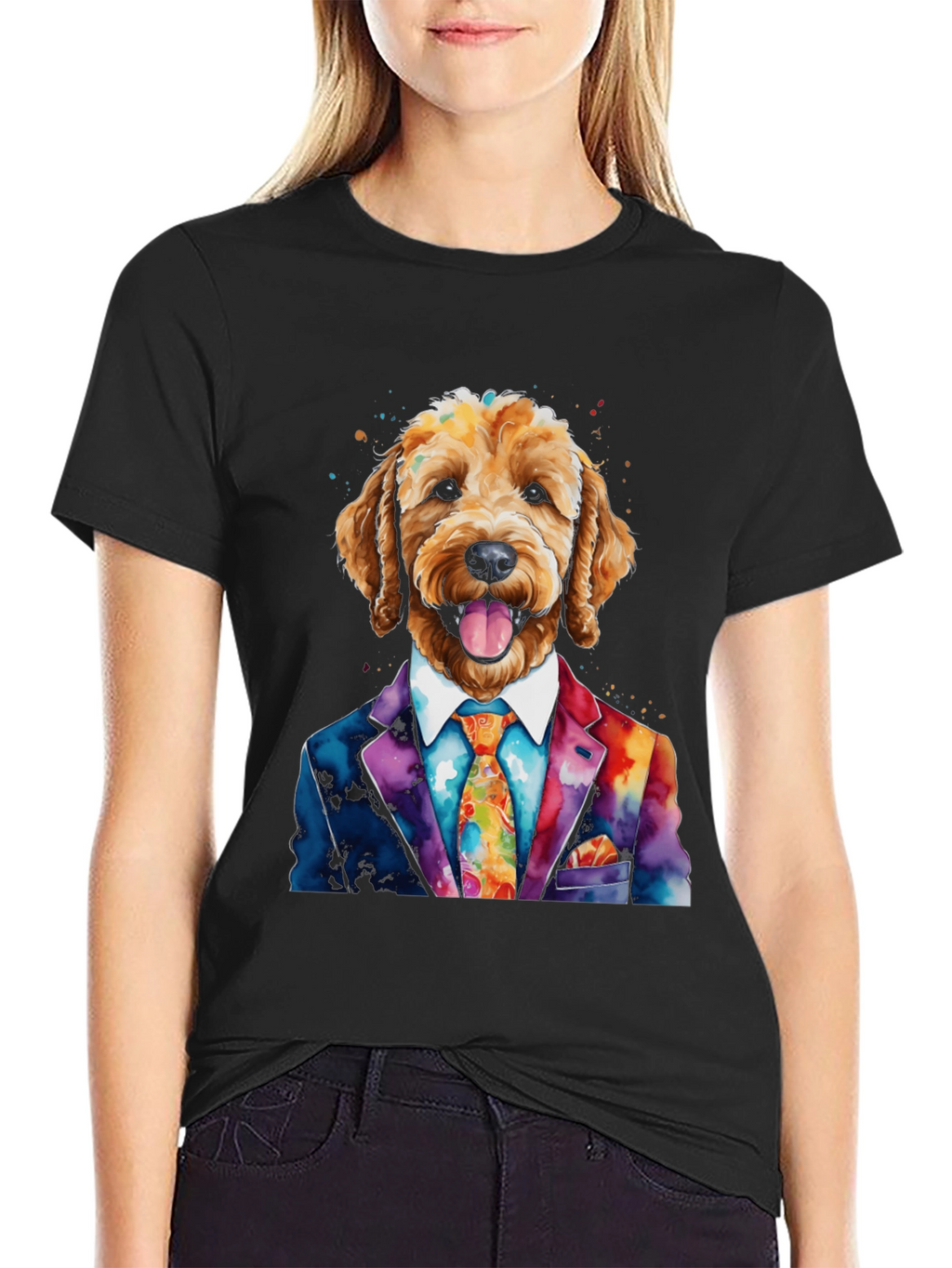 Dapper Doodle Dog T-Shirt