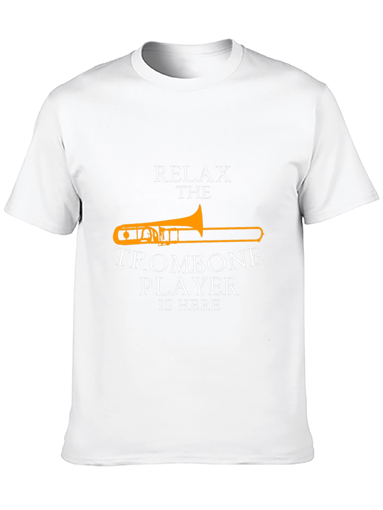 Relax Trombone Player T-Shirt - Music Lover Gift