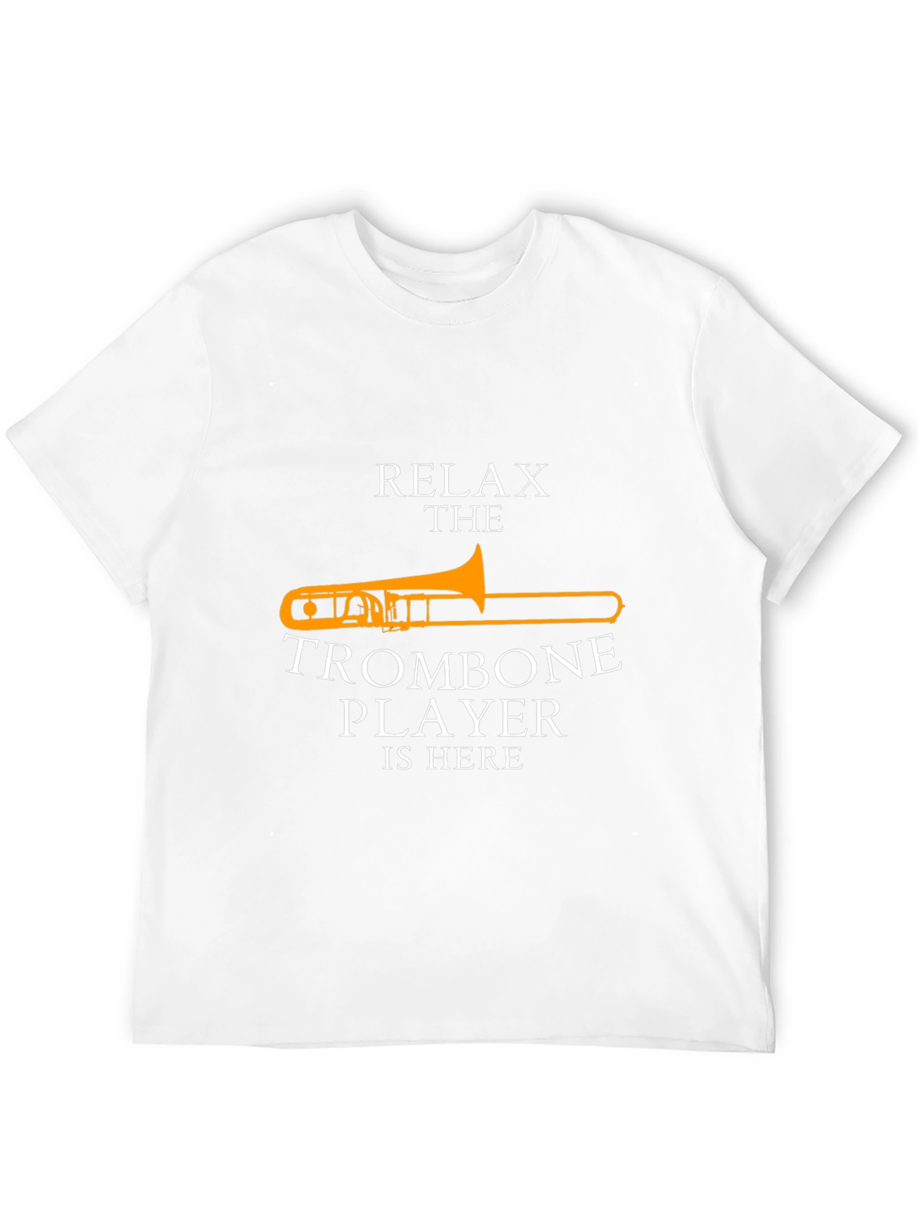 Relax Trombone Player T-Shirt - Music Lover Gift