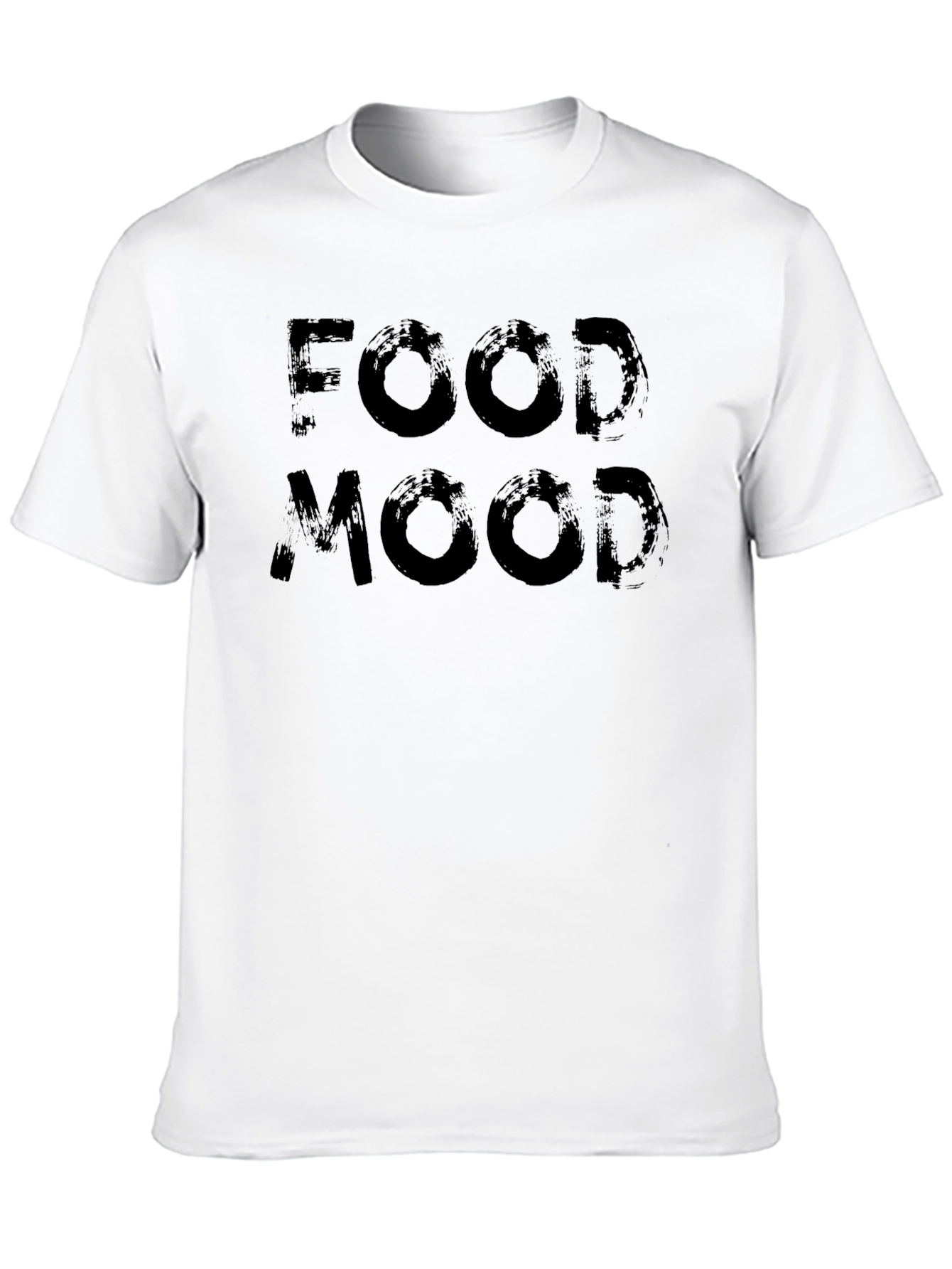 Food Mood Graphic Tee - Casual Cotton T-Shirt