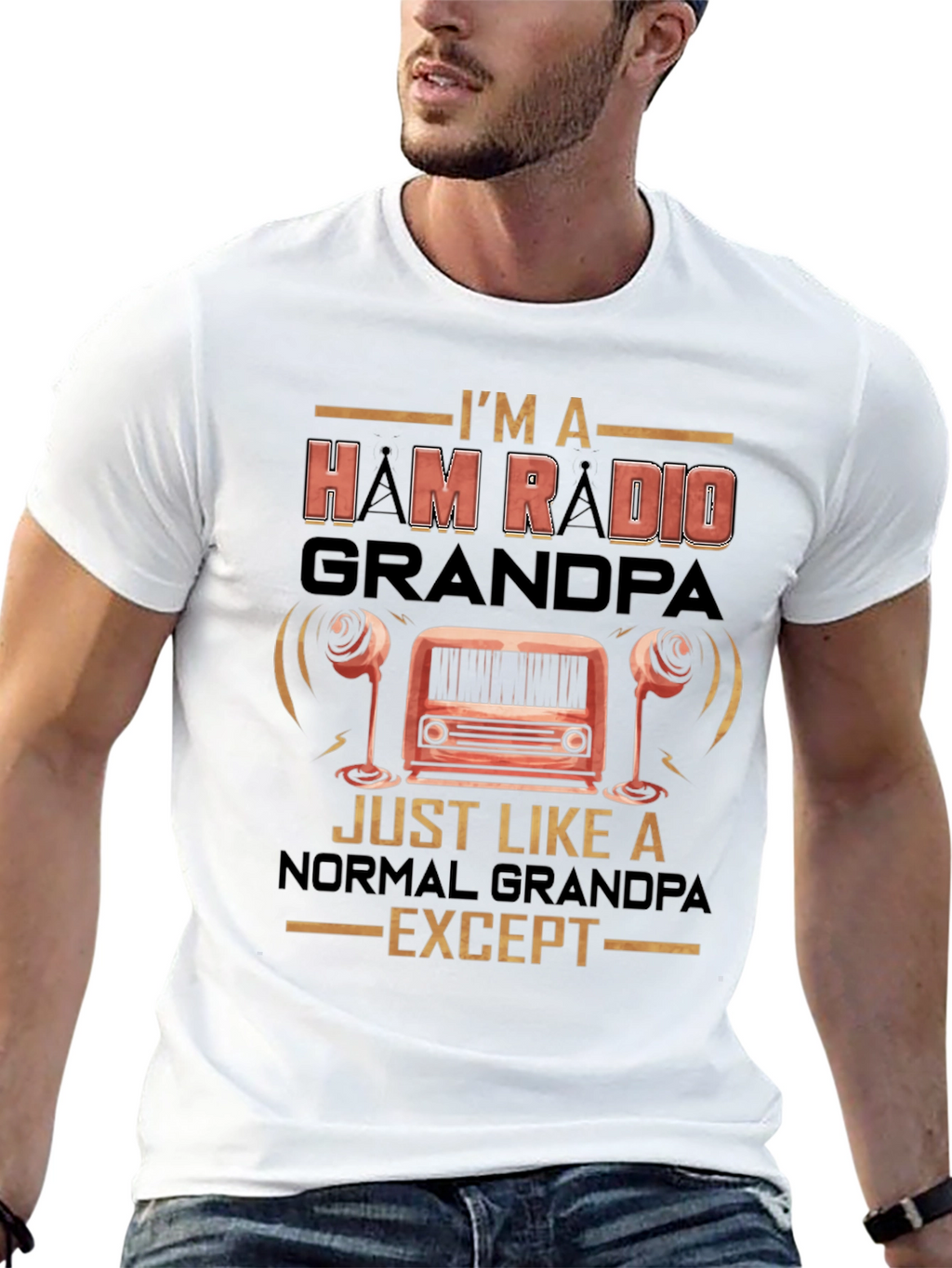 Ham Radio Grandpa T-Shirt
