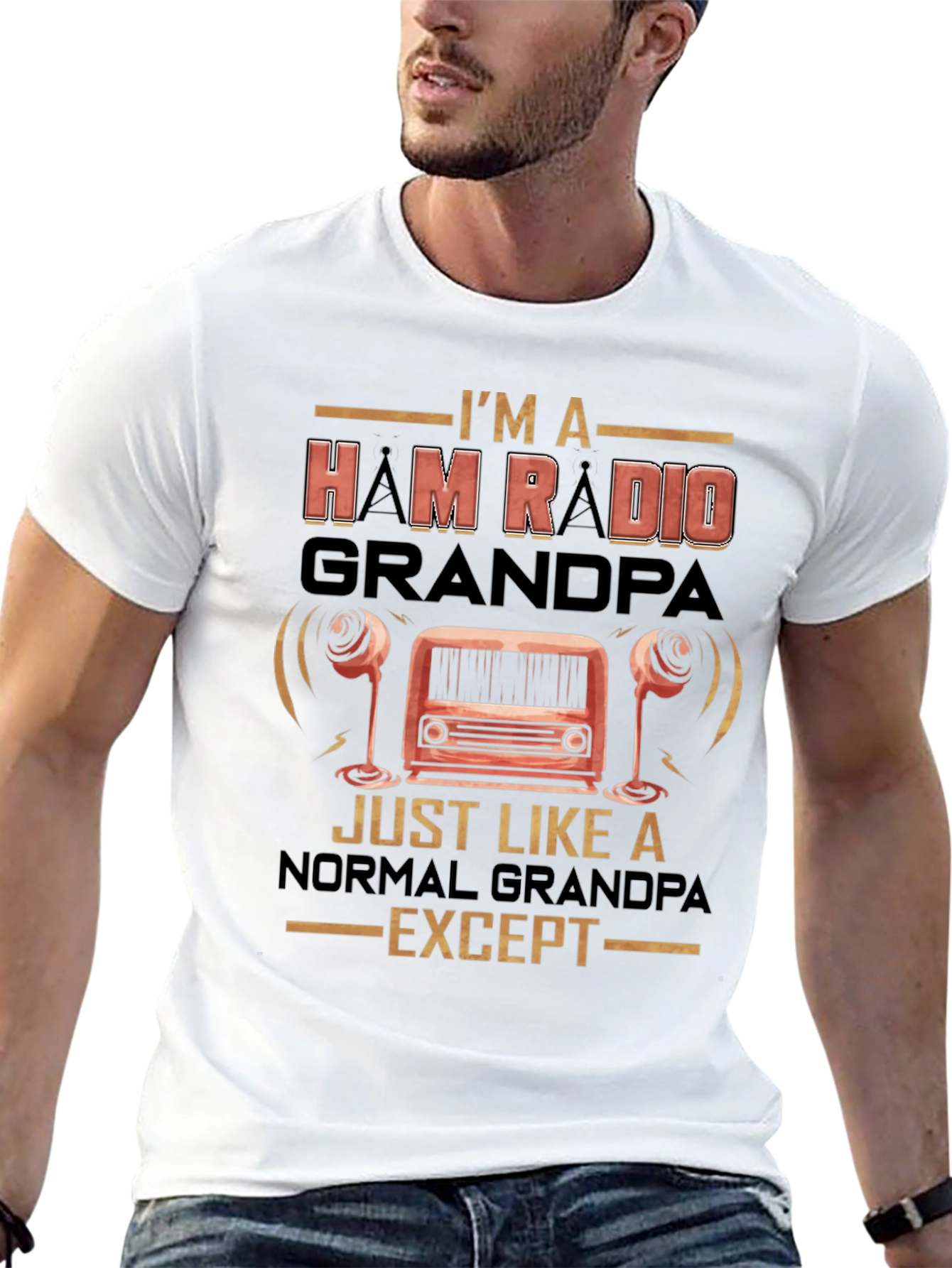 Ham Radio Grandpa T-Shirt
