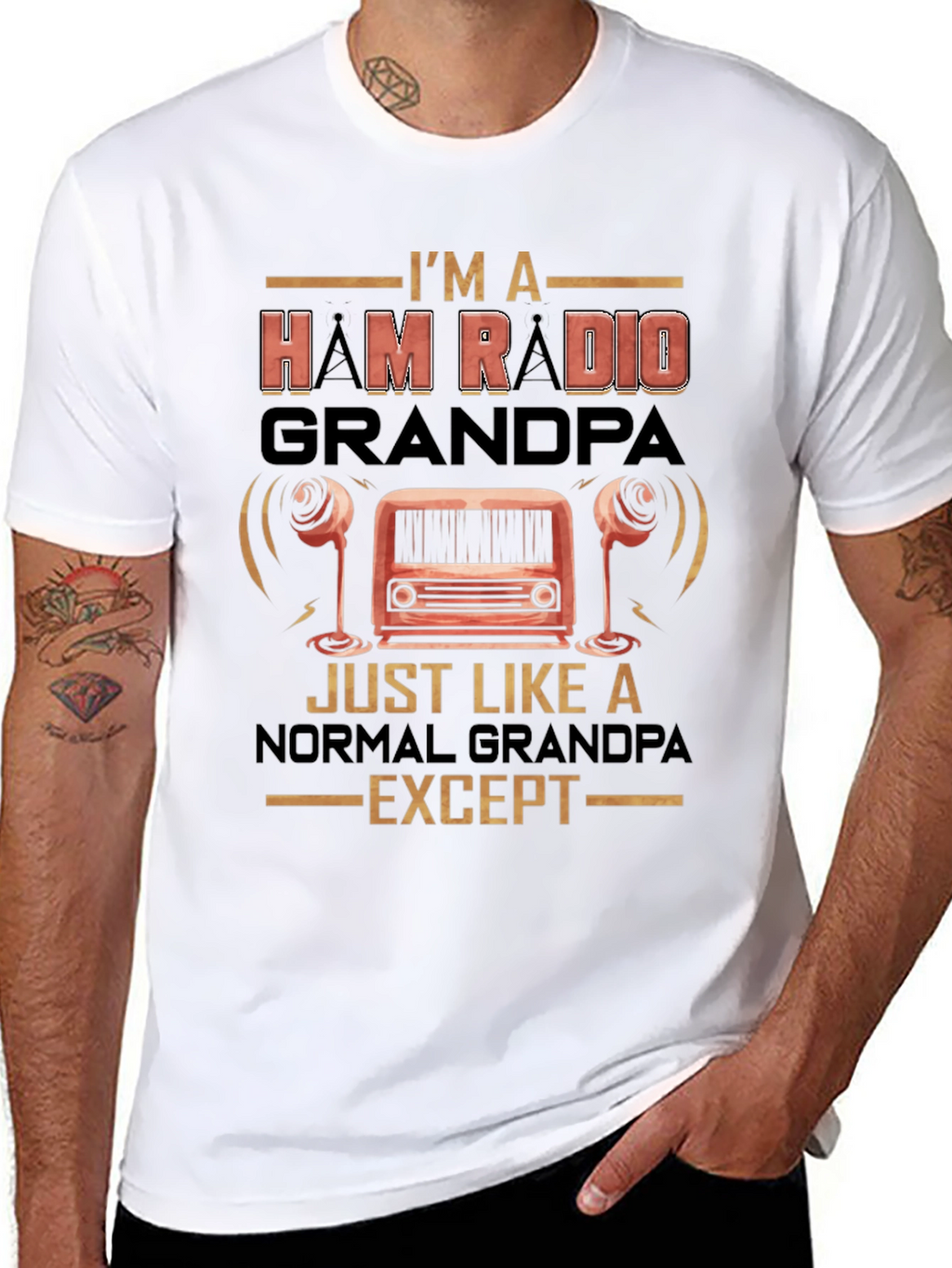 Ham Radio Grandpa T-Shirt