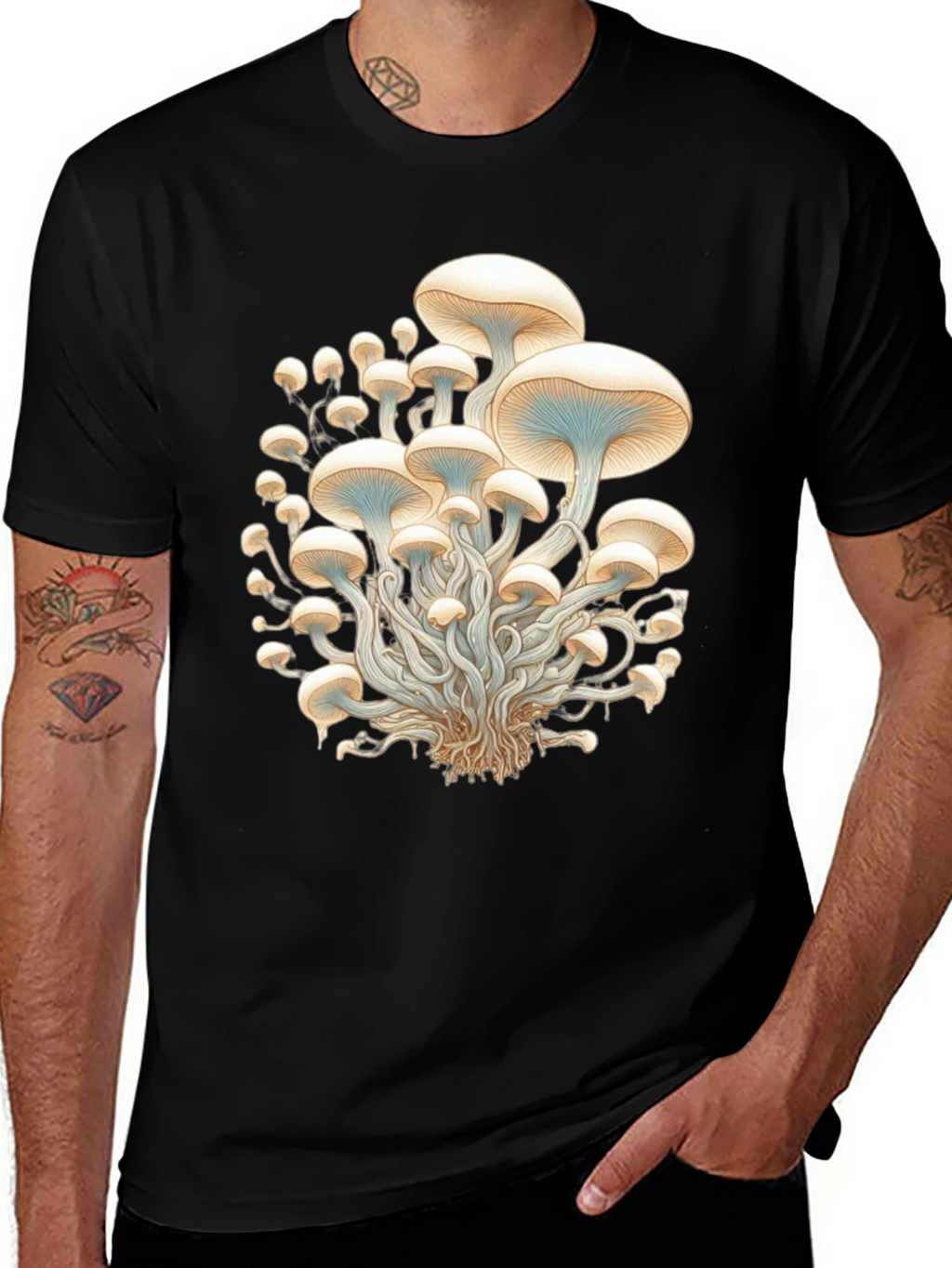Mushroom Cluster Graphic Tee