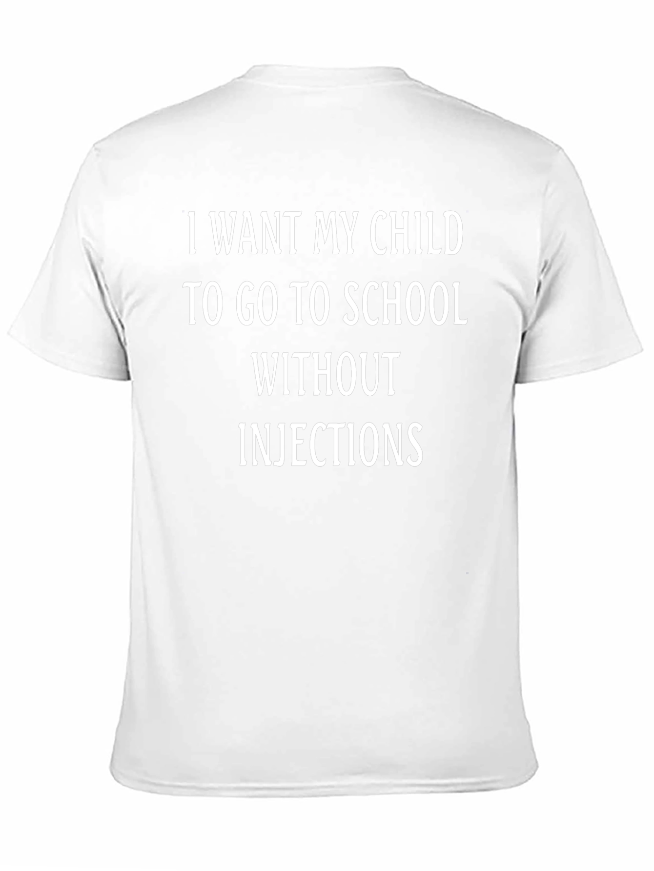School Injection T-Shirt - Anti Vax Tee