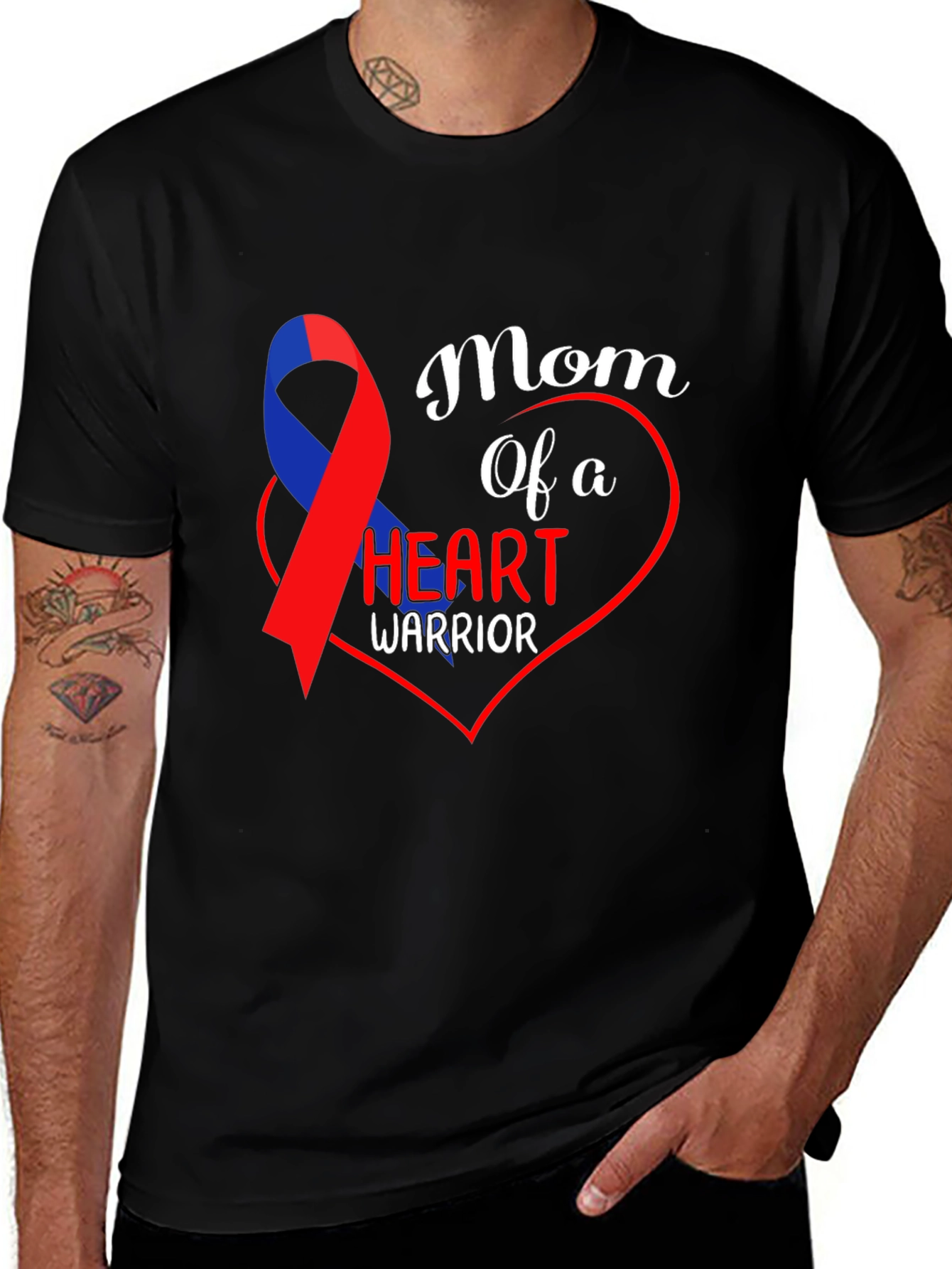 Mom of a Heart Warrior T-Shirt