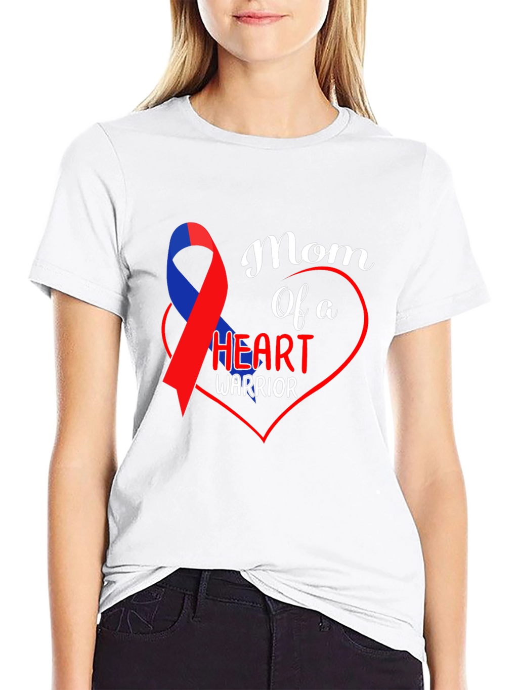 Mom of a Heart Warrior T-Shirt