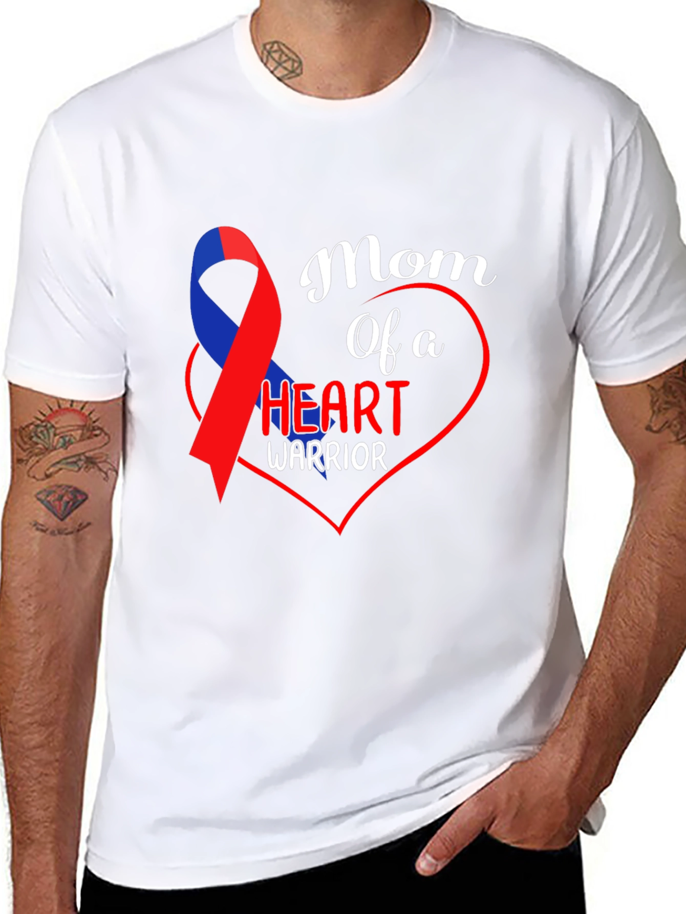 Mom of a Heart Warrior T-Shirt