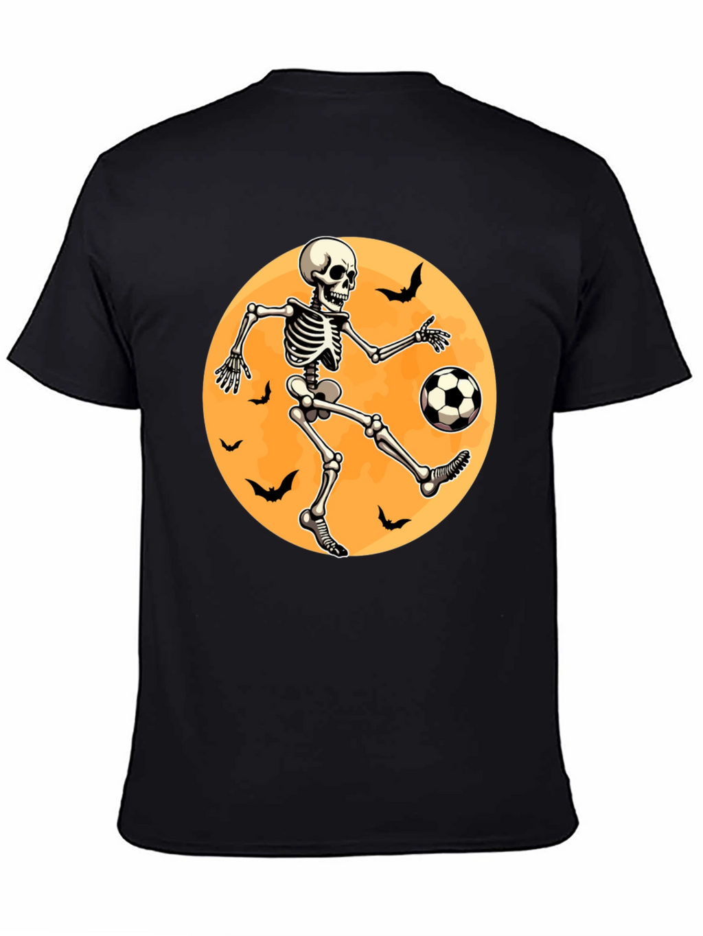 Halloween Skeleton Soccer T-Shirt