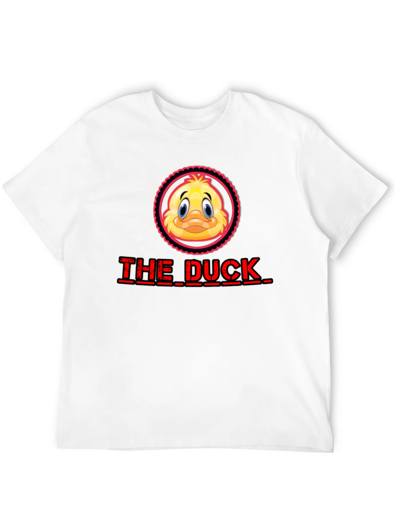 The Duck Graphic Print Black T-Shirt