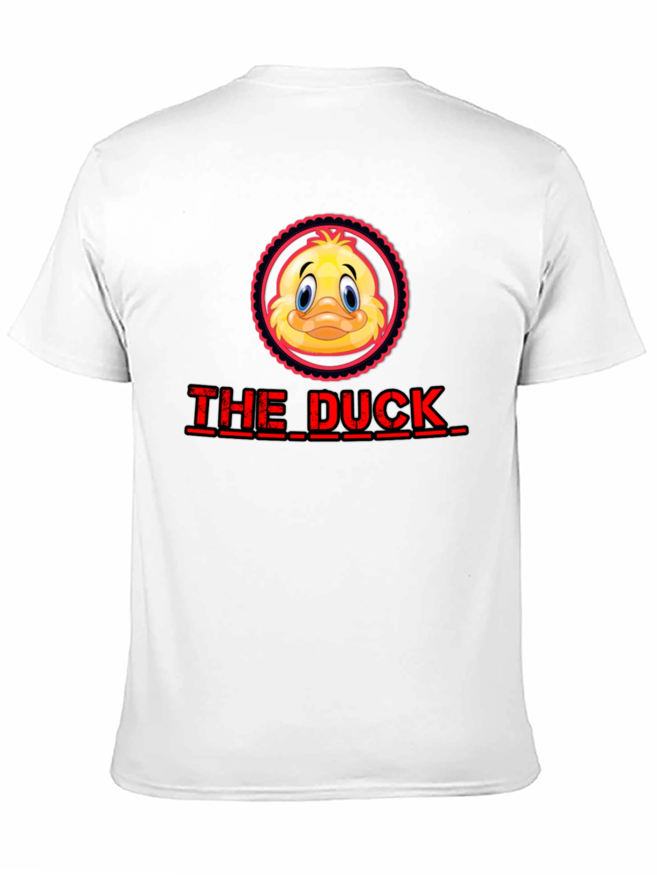 The Duck Graphic Print Black T-Shirt