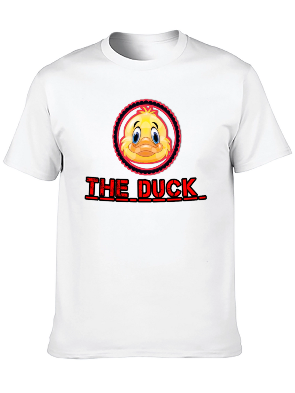 The Duck Graphic Print Black T-Shirt