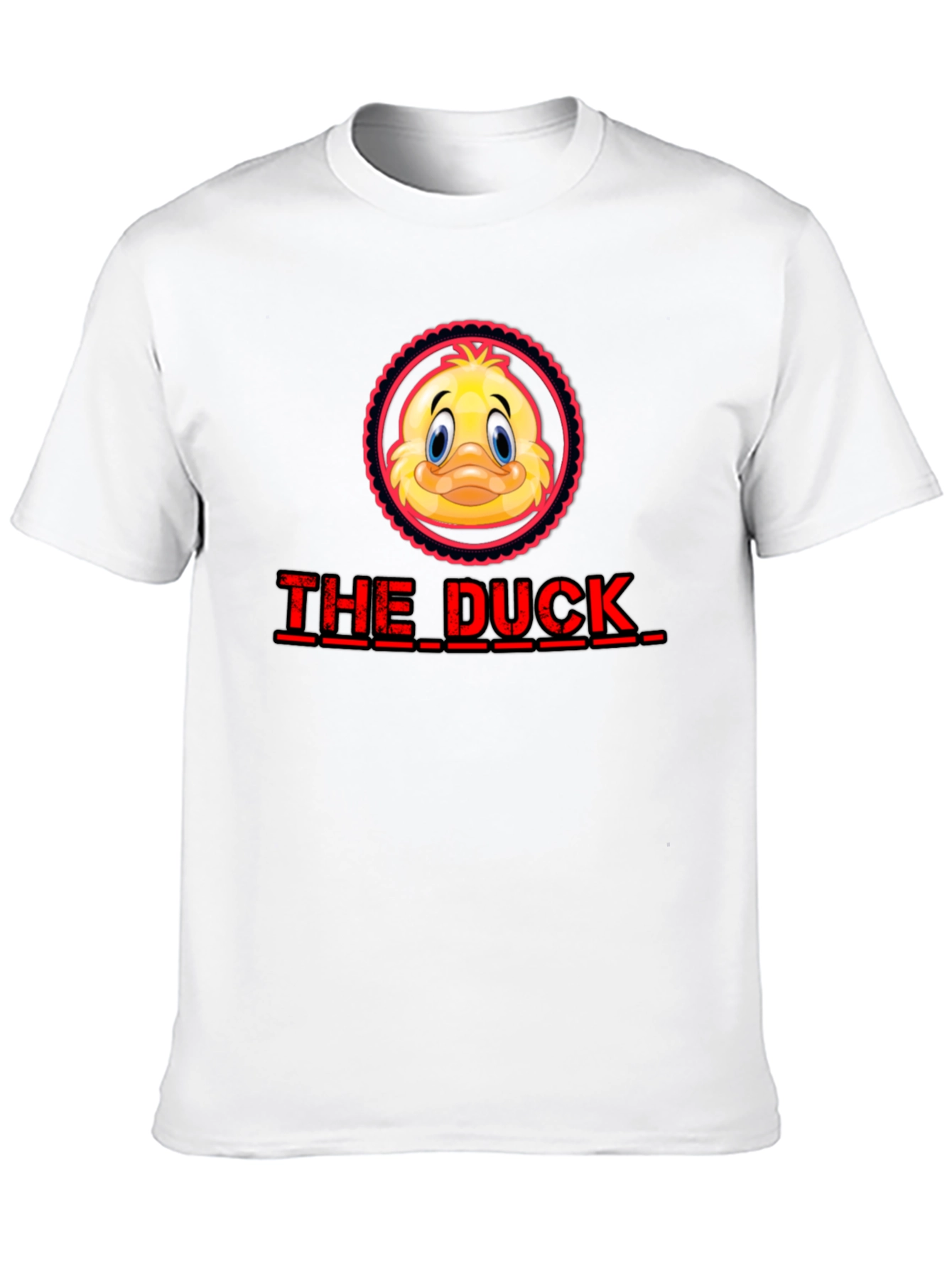 The Duck Graphic Print Black T-Shirt