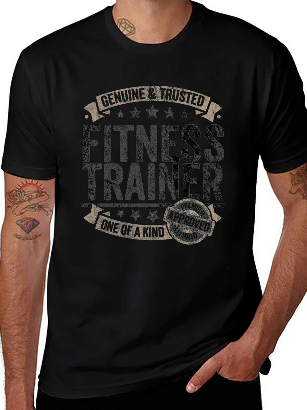 Genuine Fitness Trainer Graphic Tee