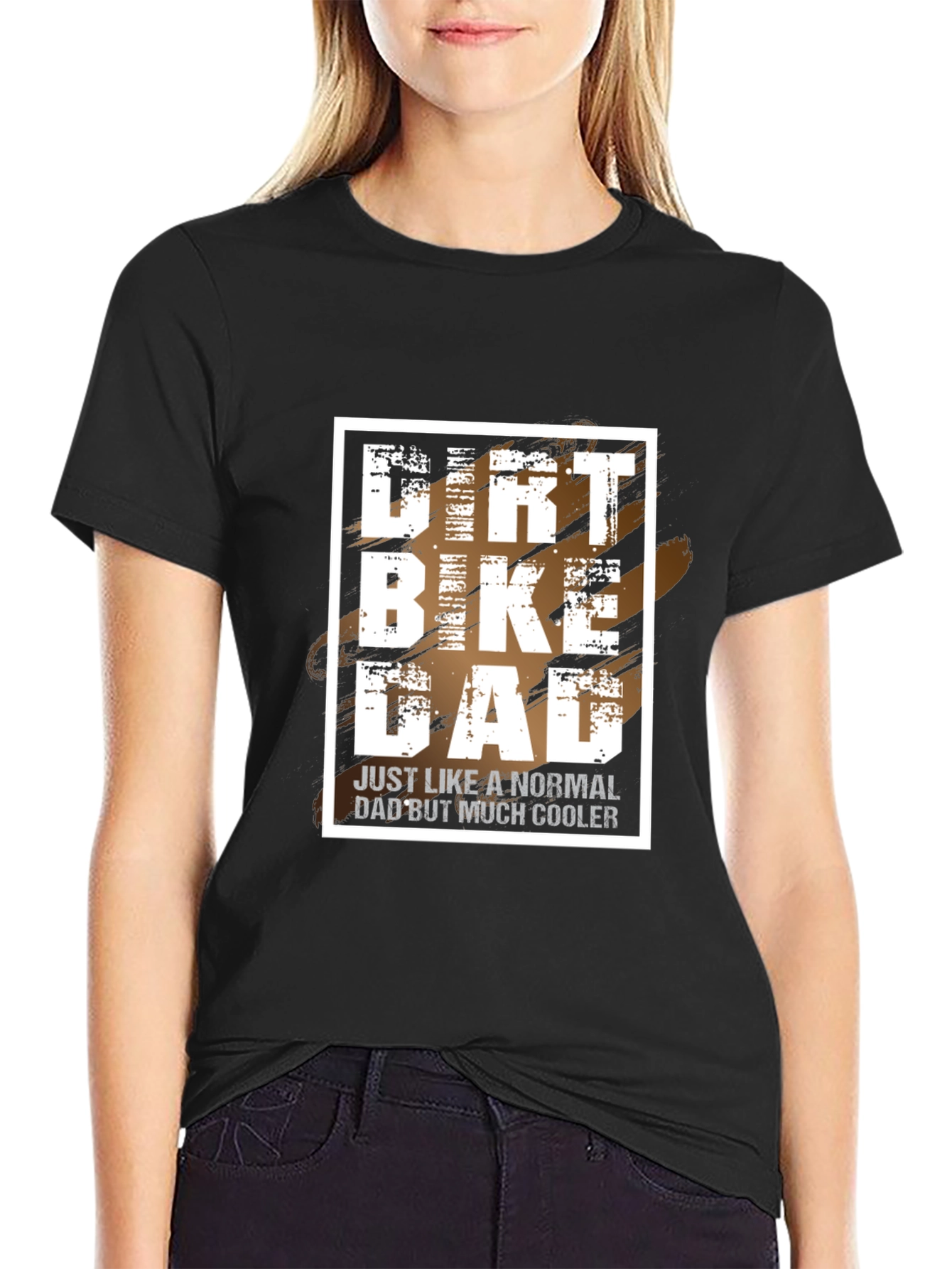 Dirt Bike Dad Graphic T-Shirt