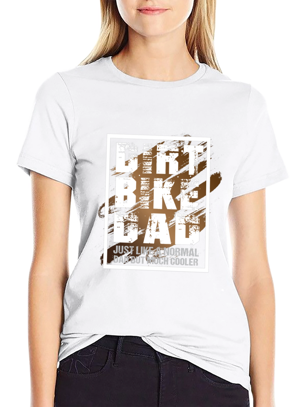 Dirt Bike Dad Graphic T-Shirt