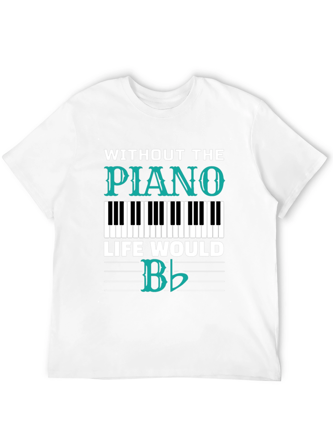 Piano Life T-Shirt - Music Lover Tee