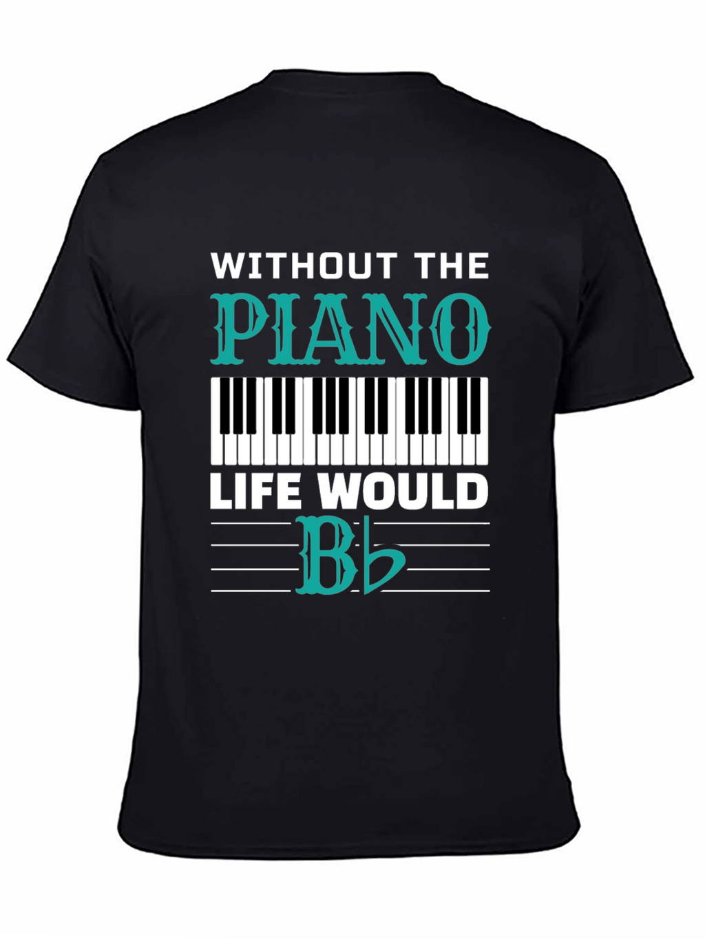 Piano Life T-Shirt - Music Lover Tee