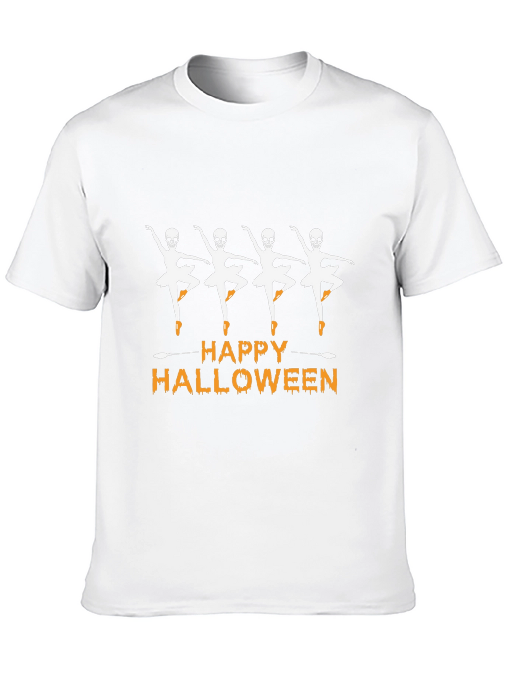 Skeleton Ballerina Halloween T-Shirt