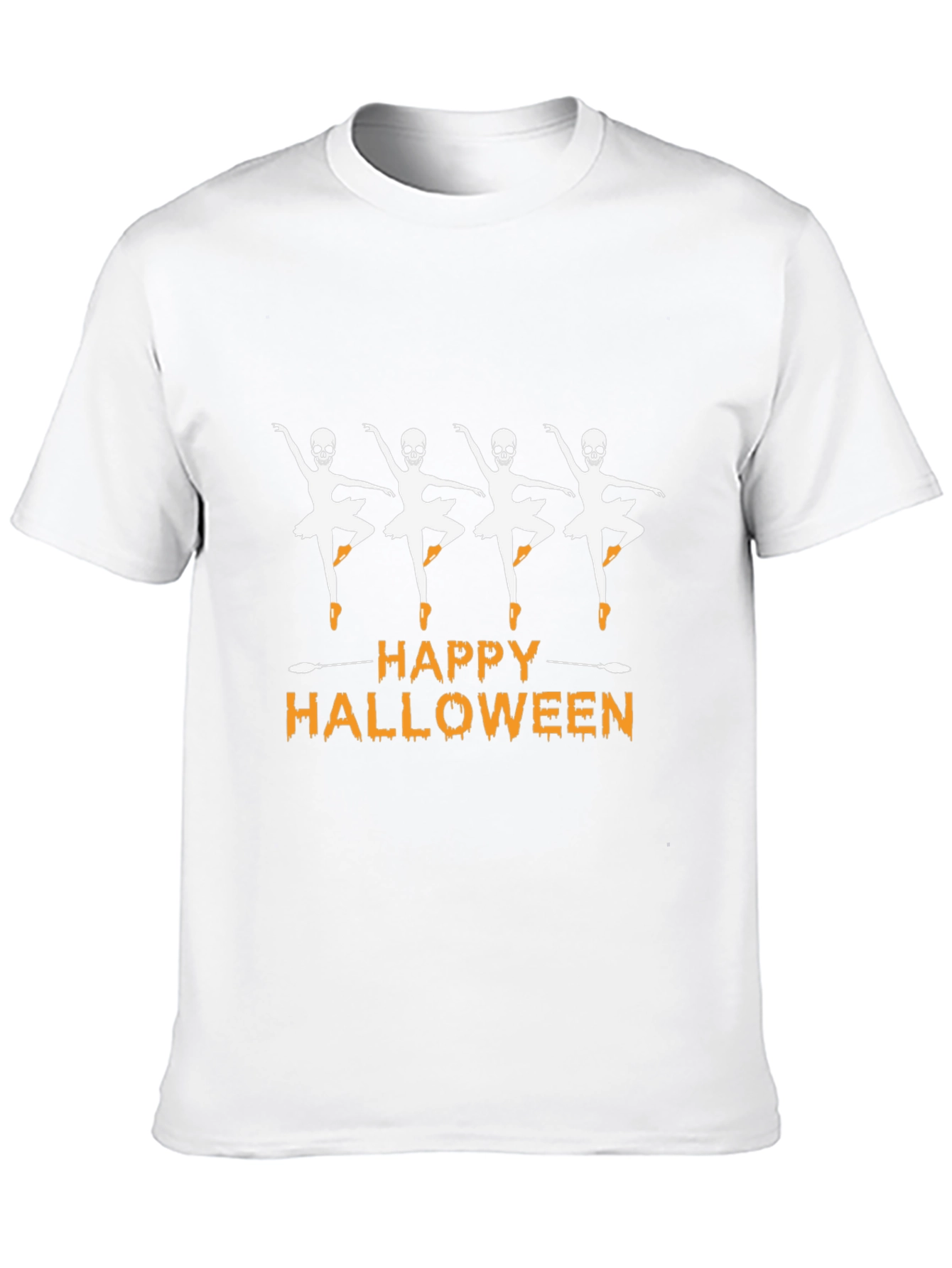 Skeleton Ballerina Halloween T-Shirt