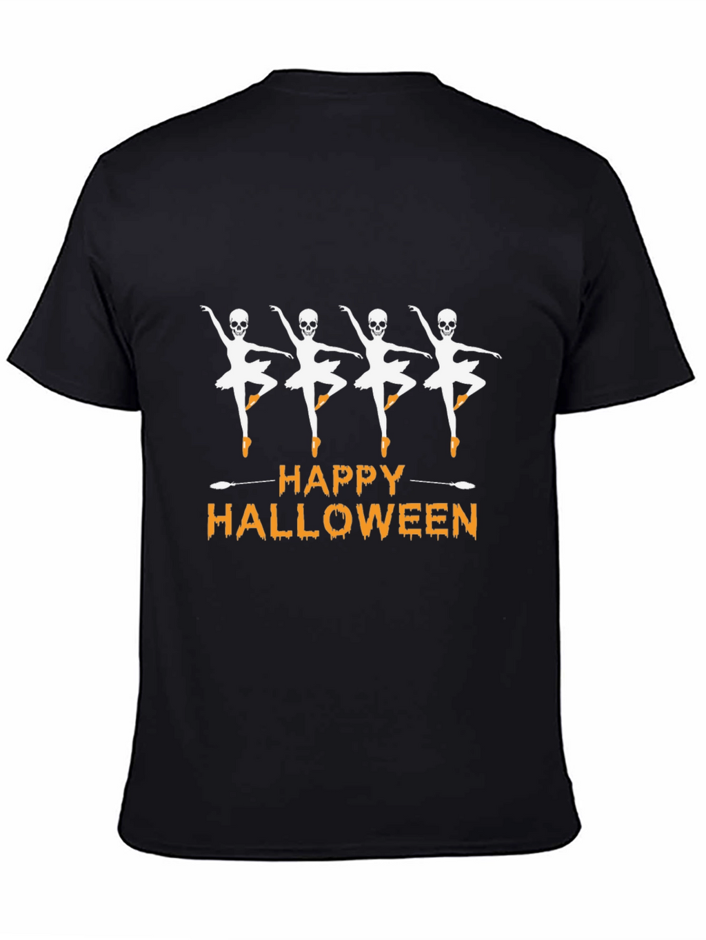 Skeleton Ballerina Halloween T-Shirt