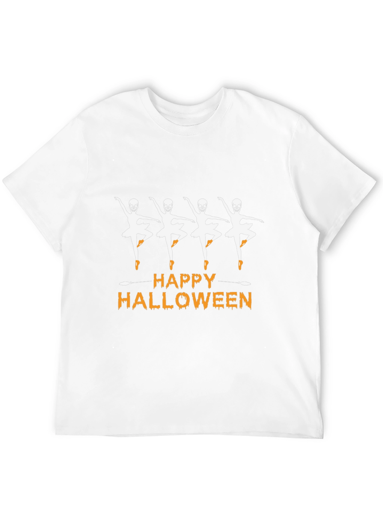 Skeleton Ballerina Halloween T-Shirt