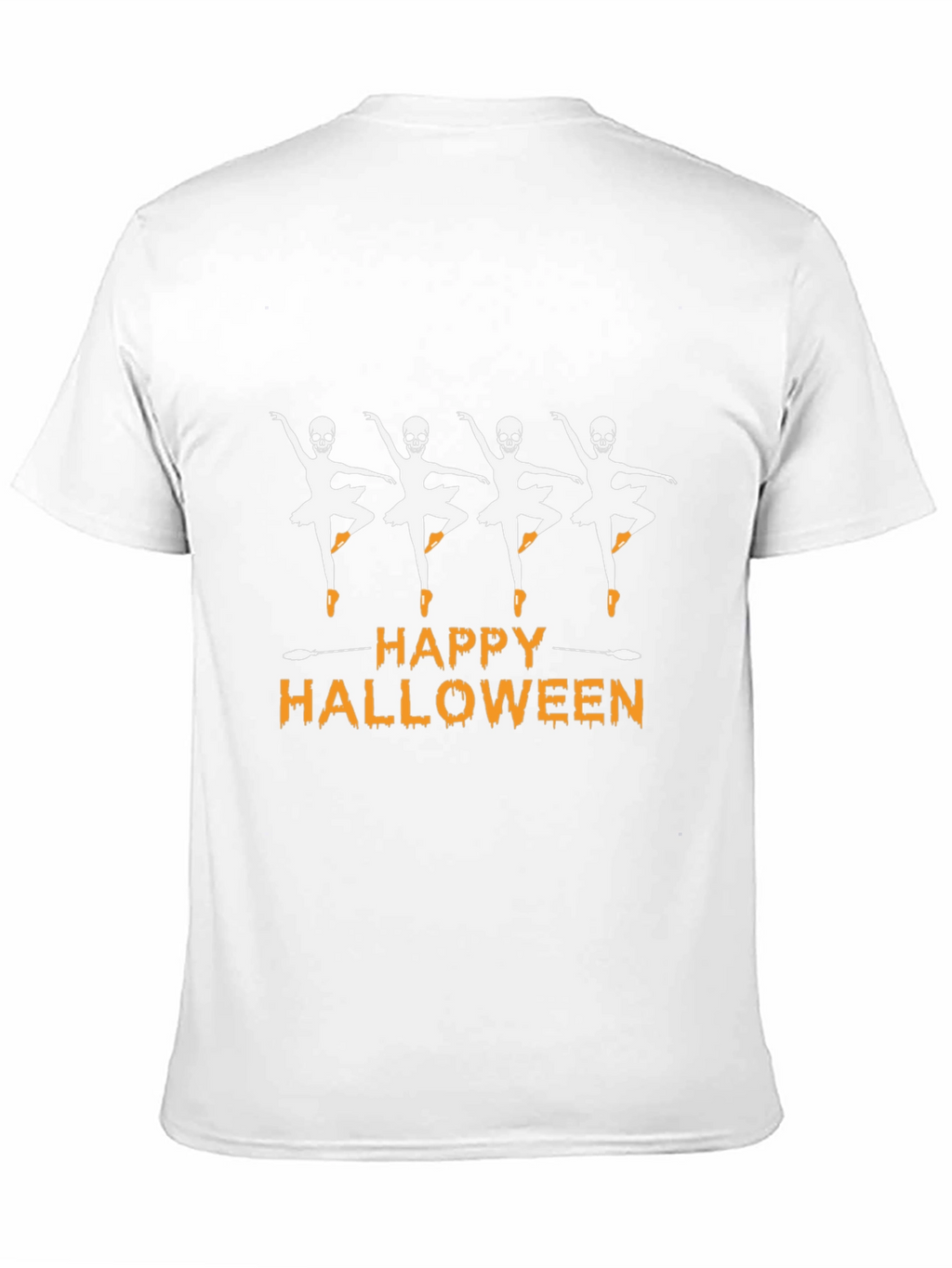 Skeleton Ballerina Halloween T-Shirt