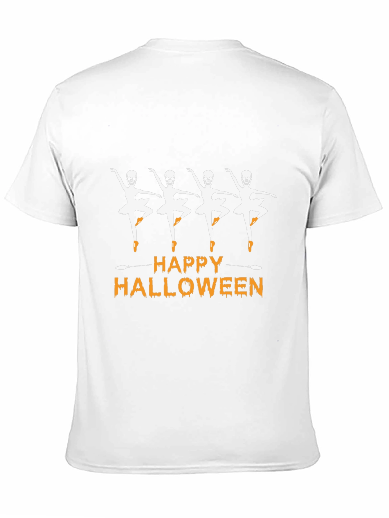 Skeleton Ballerina Halloween T-Shirt